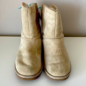 UGG booties in sand